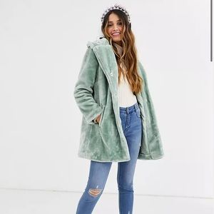 ASOS QED LDN mint jacket